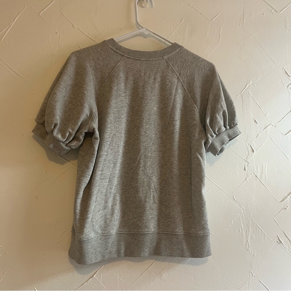 Kate Spade Embroidered Butterfly Puff Sleeve Sweatshirt - Picture 5 of 5